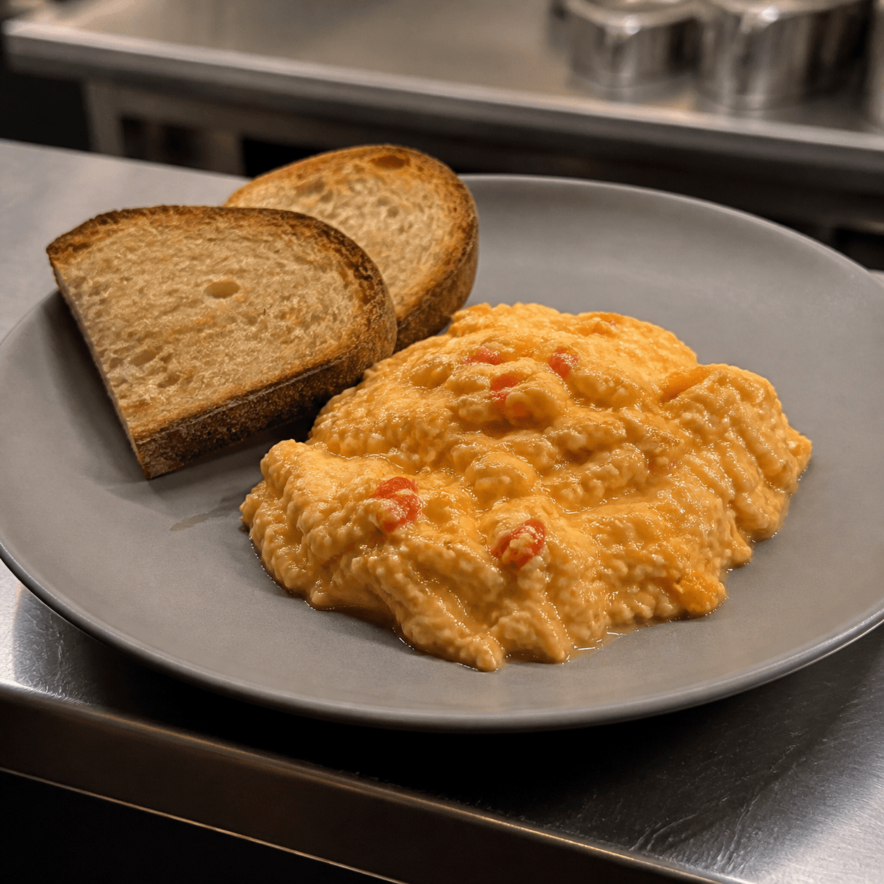 Chilli Scrambled Eggs