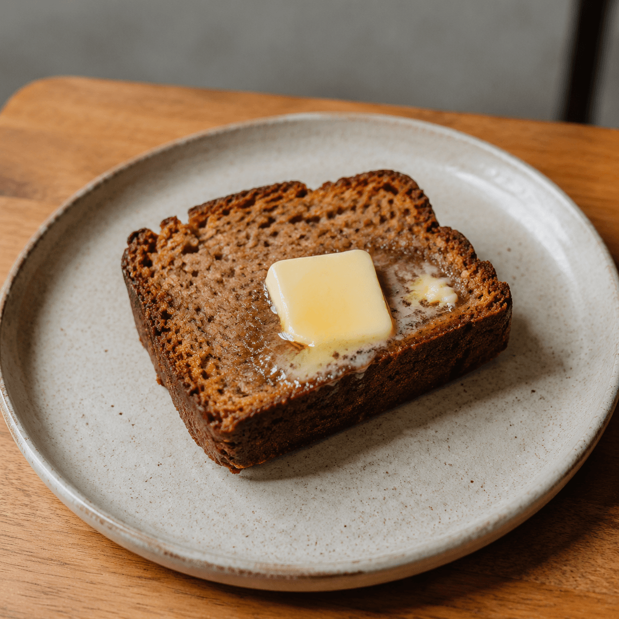Banana Bread with Butter