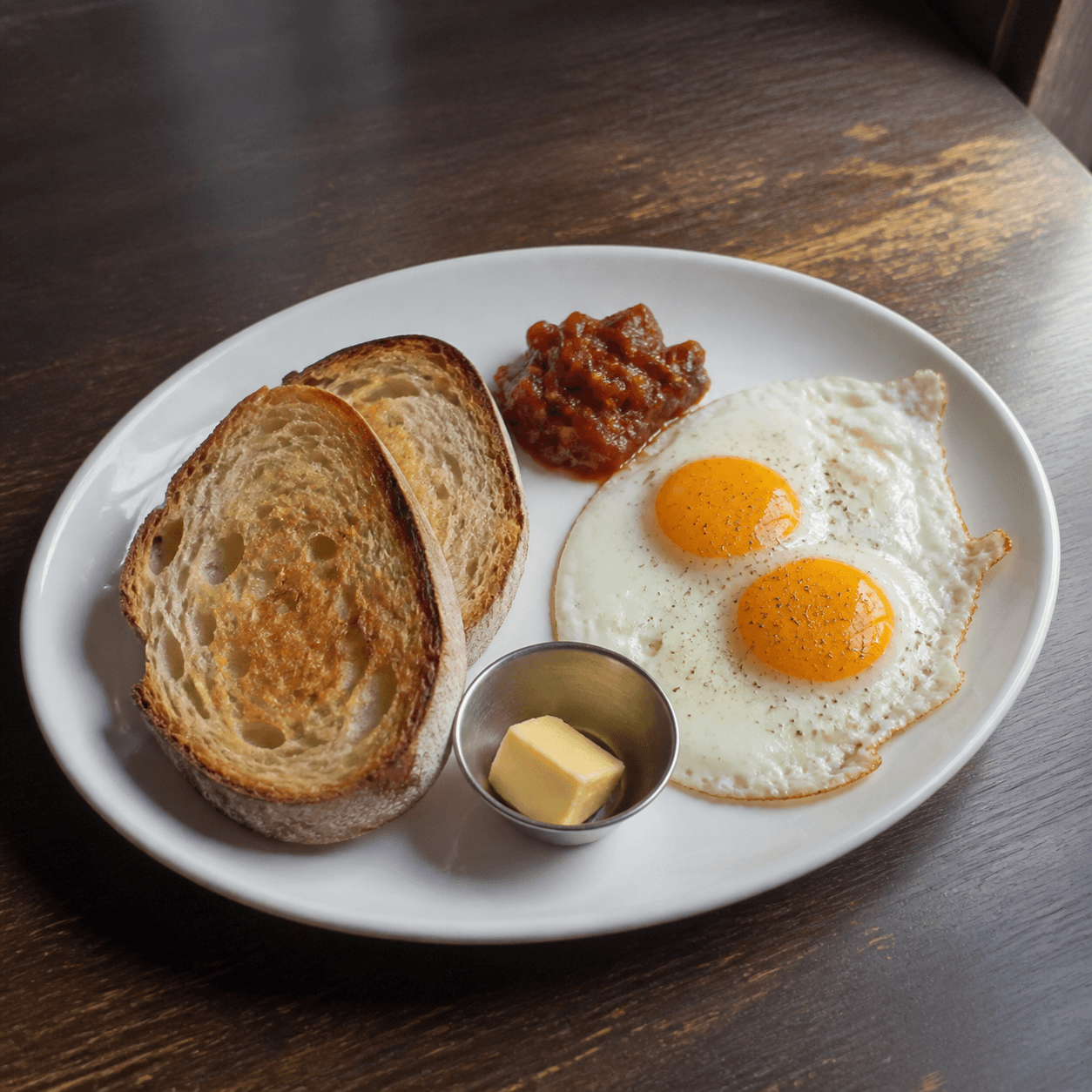 Two Free-range Eggs Cooked to Your Liking
